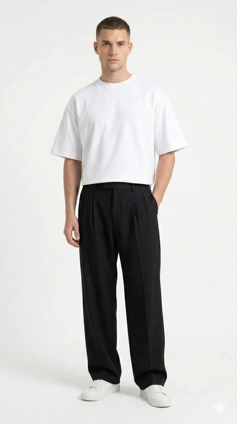 Sastrero doble pinza (negro)