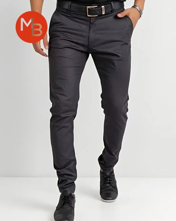 Pantalón corte chino (verde oscuro)