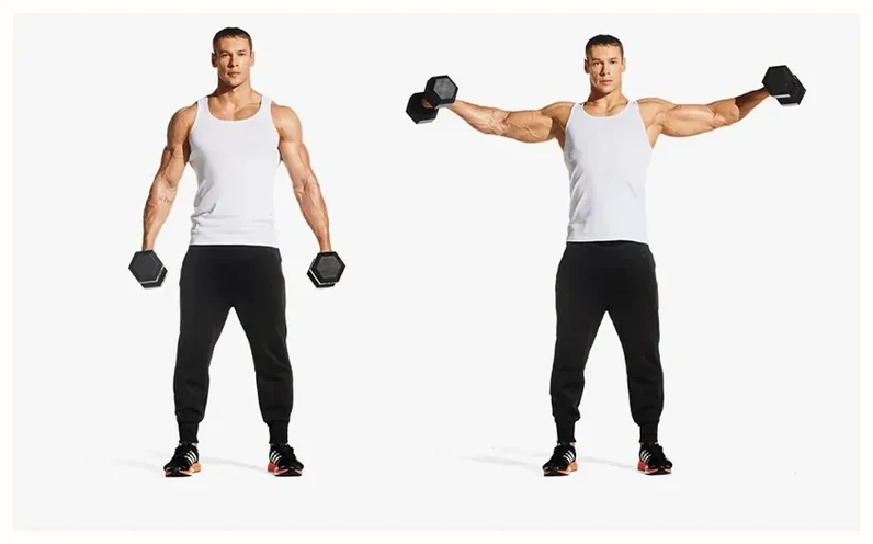Dumbbell lateral raise