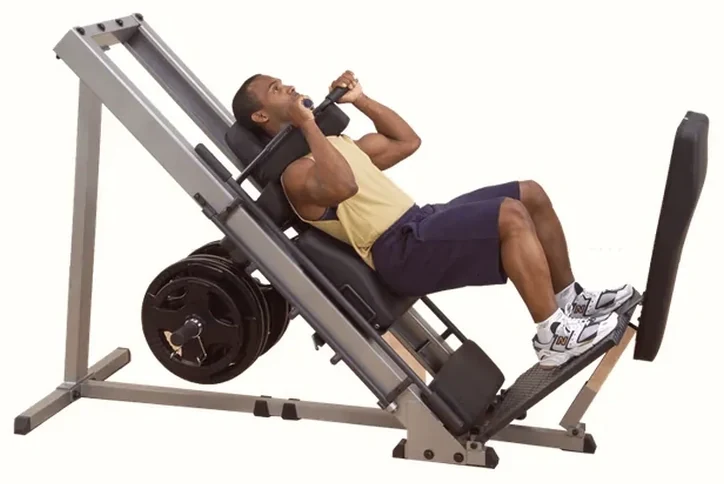 Hack squat machine