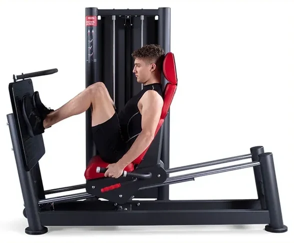 Horizontal leg press machine